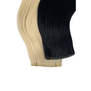 Tiny Weft Hair Extensions DOUBLE DRAWN Mid-Range - Guaranteed Remy